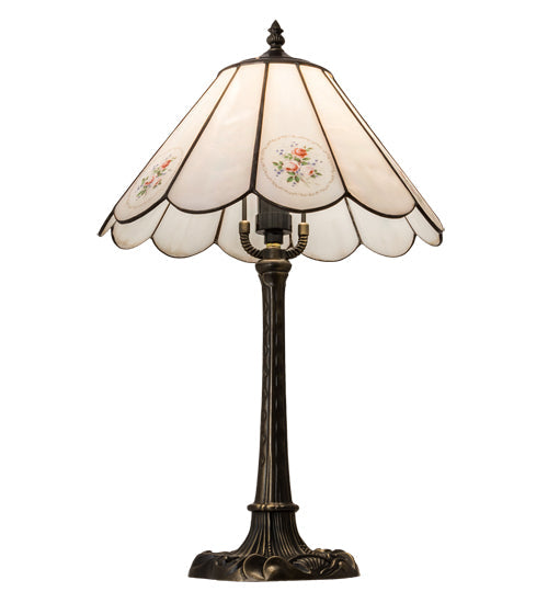 Meyda 21" High Roses Table Lamp - 218839