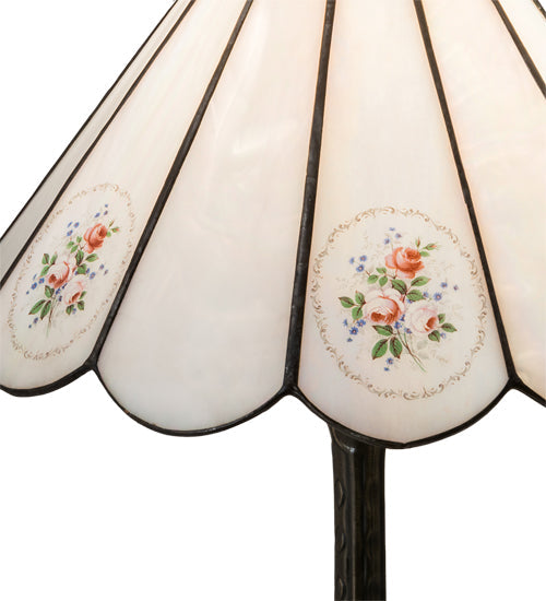 Meyda 21" High Roses Table Lamp - 218839