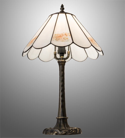 Meyda 21" High Roses Table Lamp - 218840