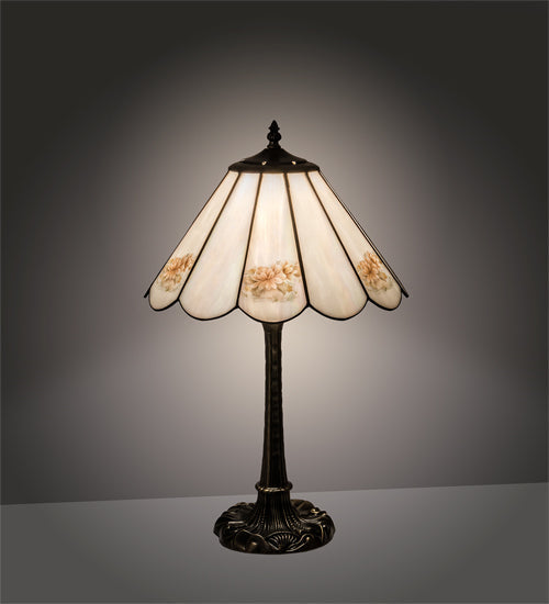 Meyda 21" High Roses Table Lamp - 218840