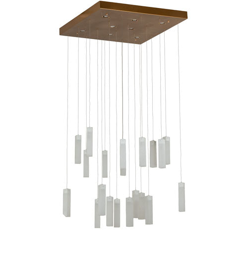 Meyda 36" Square Quadrato Cascading Pendant- 219359