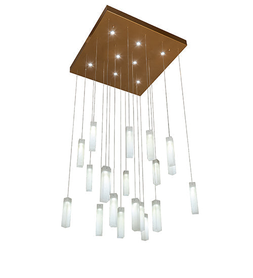 Meyda 36" Square Quadrato Cascading Pendant- 219359