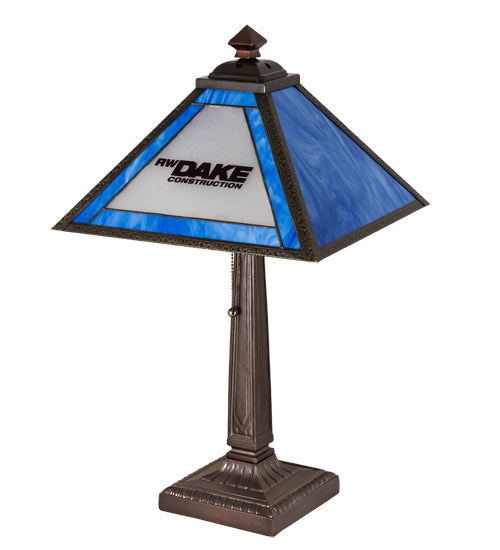 Meyda 23" High Personalized Mission Table Lamp- 219517