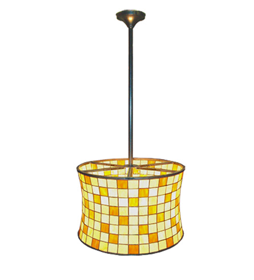 Meyda 20"W Hilton Barrel Pendant '21986