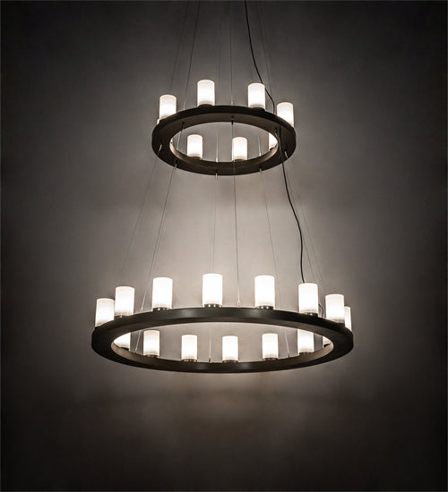 Meyda 60" Wide Loxley 24 Light Chandelier '219925