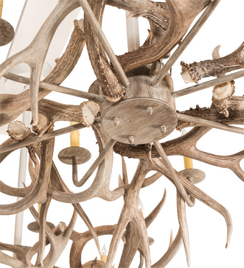 Meyda 84" Long Antlers Chandelier- 220836