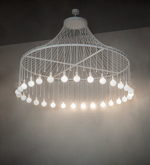 Meyda 96" Wide Alva 30 Light Chandelier '223438