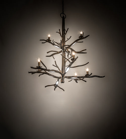 Meyda 36" Wide Winter Solstice 9 Light Chandelier '223477