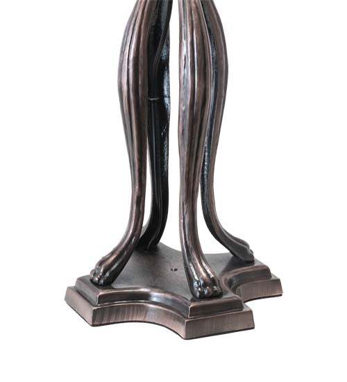 Meyda 32" High Roseborder Table Lamp - 228801