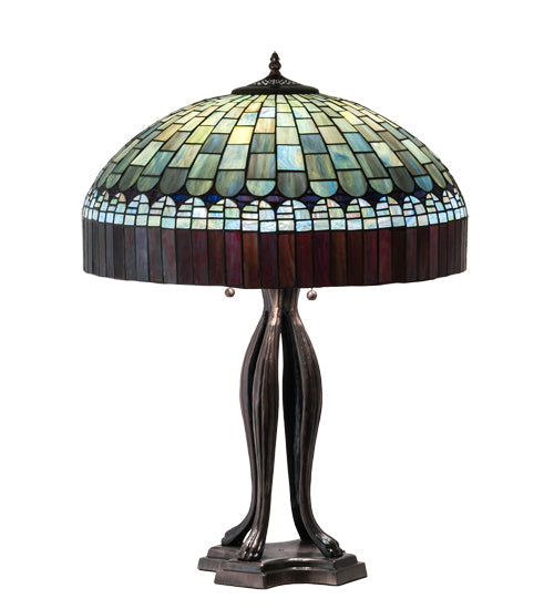 Meyda 30" High Tiffany Candice Table Lamp- 229128