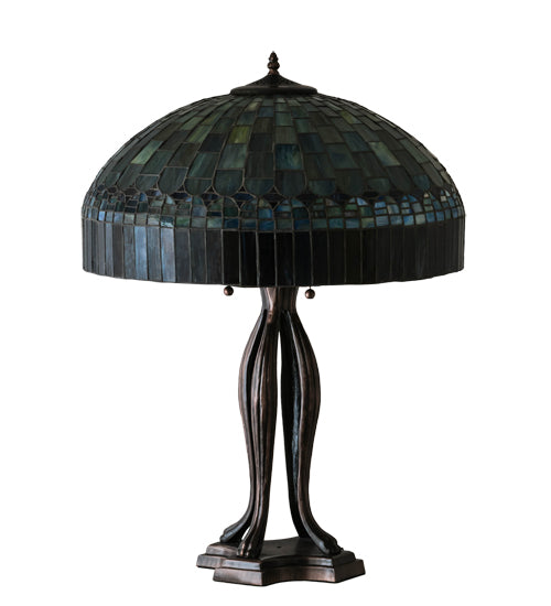 Meyda 30" High Tiffany Candice Table Lamp- 229128