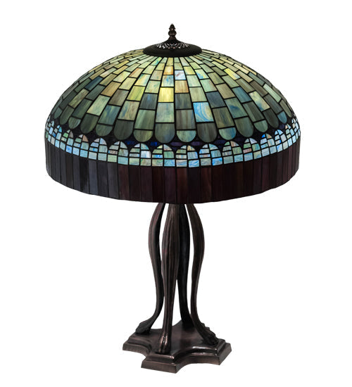 Meyda 30" High Tiffany Candice Table Lamp- 229128