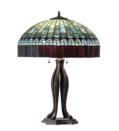 Meyda 30" High Tiffany Candice Table Lamp- 229128