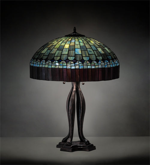 Meyda 30" High Tiffany Candice Table Lamp- 229128