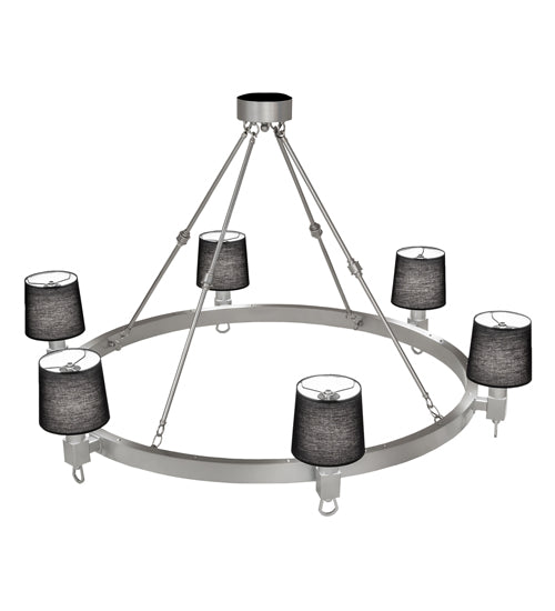 Meyda 60" Wide Luebeck 6 Light Chandelier- 229819