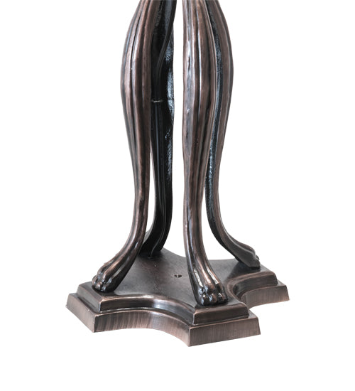 Meyda 30" High Fishscale Table Lamp - 230385