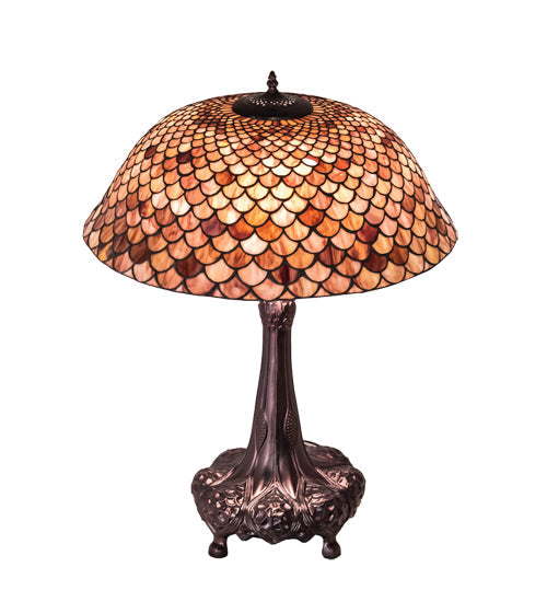 Meyda 31" High Fishscale Table Lamp- 230408