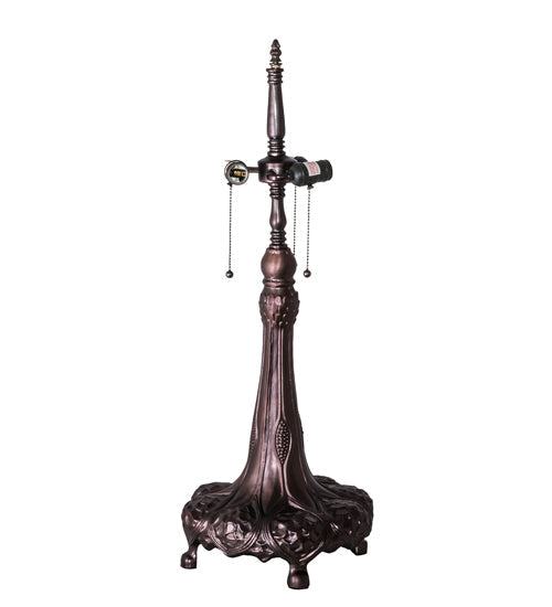 Meyda 33" High Roseborder Table Lamp- 230471