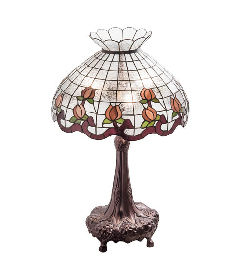 Meyda 33" High Roseborder Table Lamp - 230639