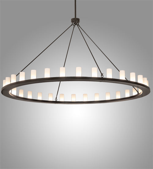 Meyda 96" Wide Loxley 32 Light Chandelier 231890