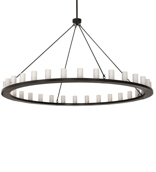 Meyda 96" Wide Loxley 32 Light Chandelier 231890