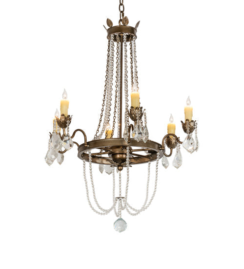 Meyda 28" Wide Dominique Chandelier '232504