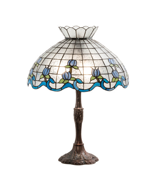 Meyda 26" High Roseborder Table Lamp - 232793