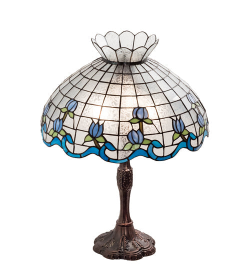 Meyda 26" High Roseborder Table Lamp - 232793