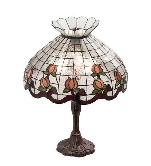 Meyda 26" High Roseborder Table Lamp - 232794