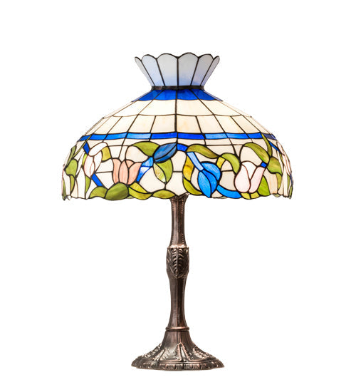 Meyda 26" High Rose Vine Table Lamp- 232796