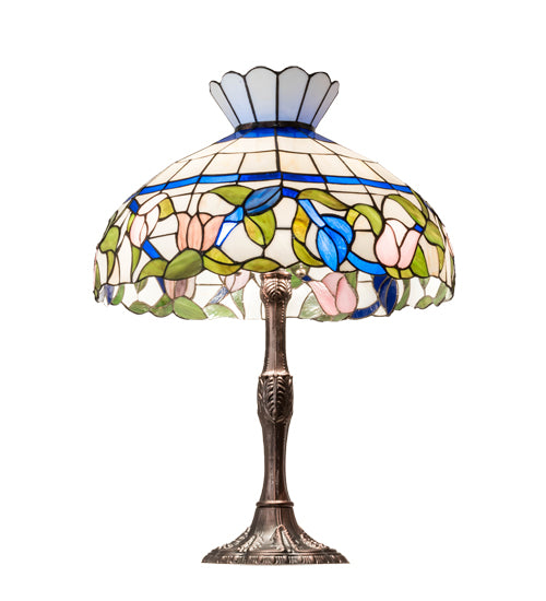 Meyda 26" High Rose Vine Table Lamp- 232796