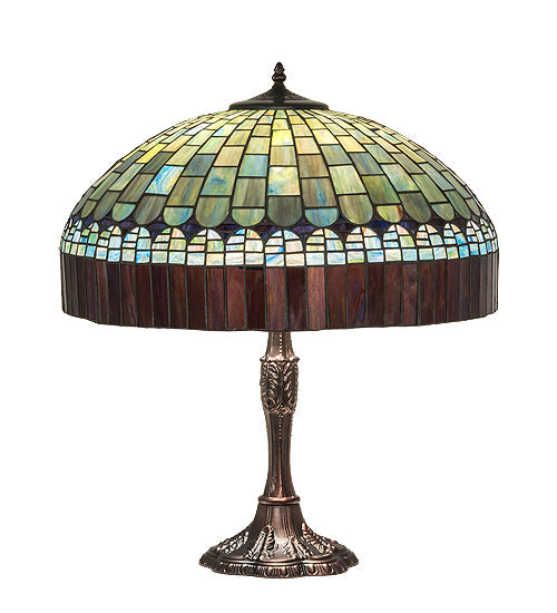 Meyda 26" High Tiffany Candice Table Lamp- 232801