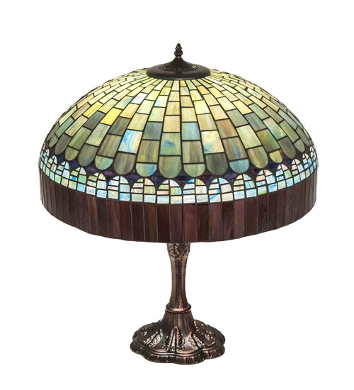 Meyda 26" High Tiffany Candice Table Lamp- 232801