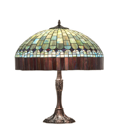 Meyda 26" High Tiffany Candice Table Lamp- 232801