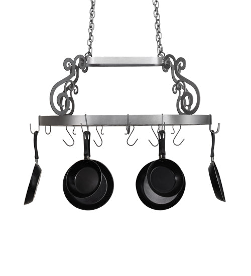 Meyda 38" Long Neo Pot Rack '233634