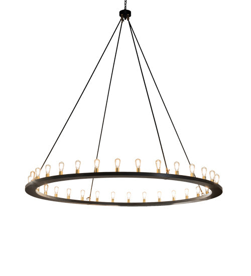 Meyda 94" Wide Loxley 32 Light Chandelier 233791