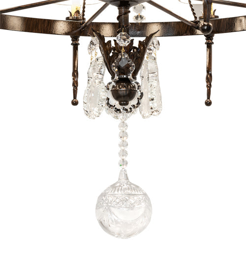 Meyda 48" Wide Amaury 15 Light Two Tier Chandelier- 236985