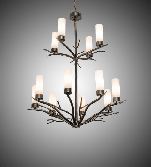 Meyda 42" Wide Winter Solstice 12 Light Chandelier 238365