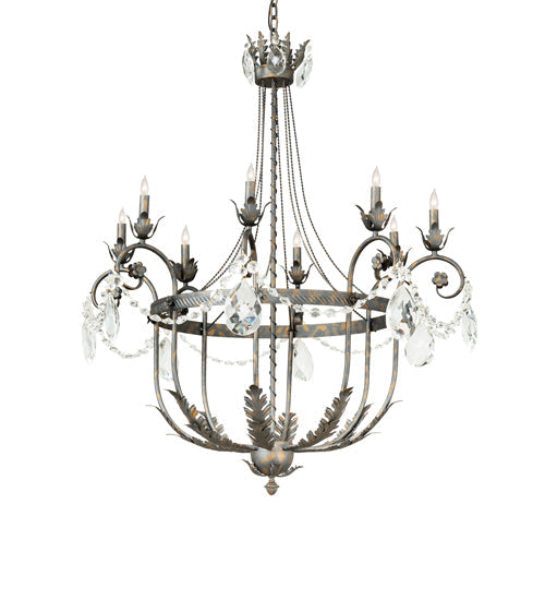 Meyda 40" Wide Antonia 8 Light Chandelier- 241448