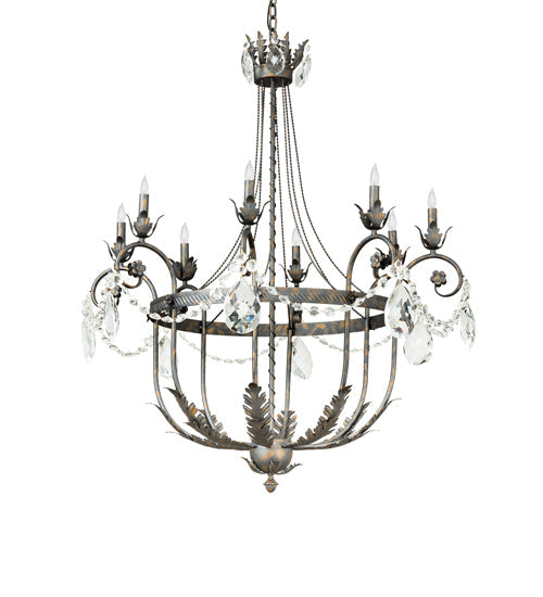 Meyda 40" Wide Antonia 8 Light Chandelier- 241448