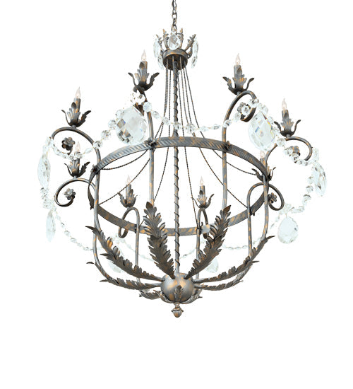 Meyda 40" Wide Antonia 8 Light Chandelier- 241448