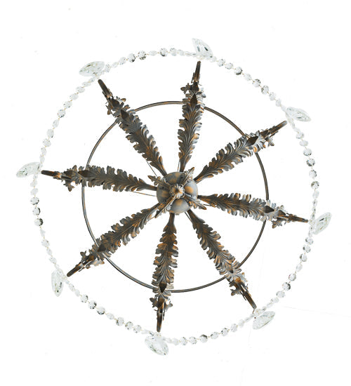 Meyda 40" Wide Antonia 8 Light Chandelier- 241448