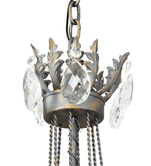 Meyda 40" Wide Antonia 8 Light Chandelier- 241448