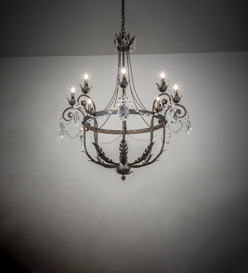 Meyda 40" Wide Antonia 8 Light Chandelier- 241448