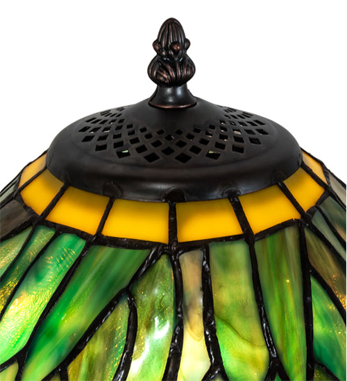 Meyda 22" High Tiffany Dragonfly Table Lamp- 241975