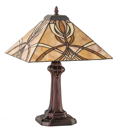 Meyda 18" High Glasgow Bungalow Table Lamp- 244266