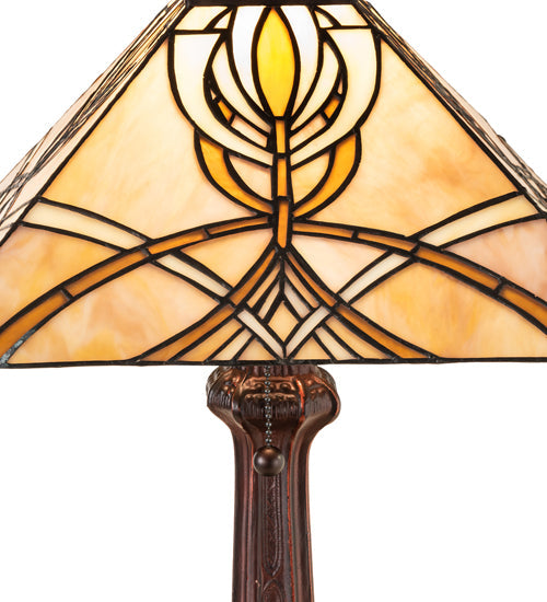 Meyda 18" High Glasgow Bungalow Table Lamp- 244266