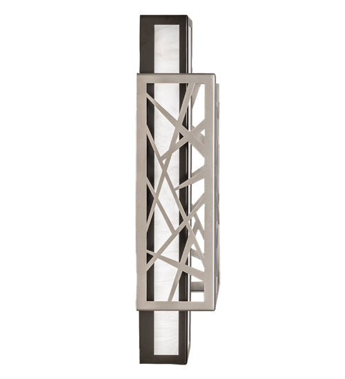 Meyda 8" Wide Quadrato Rich Umador Wall Sconce- 244697