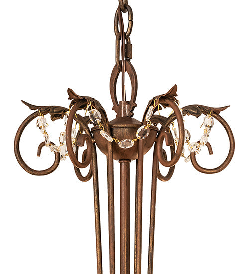 Meyda 30" Wide Lindsay 6 Light Chandelier- 249787