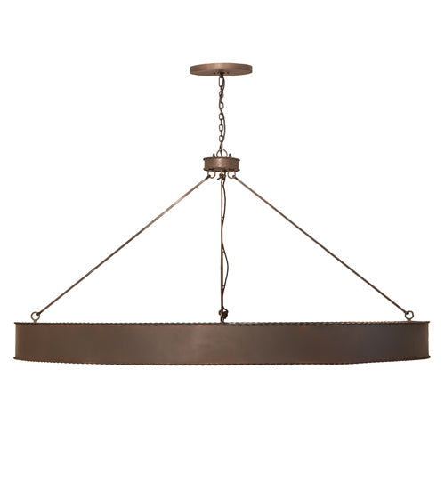 Meyda 60" Wide Loxley Escabroso Chandelier- 249891